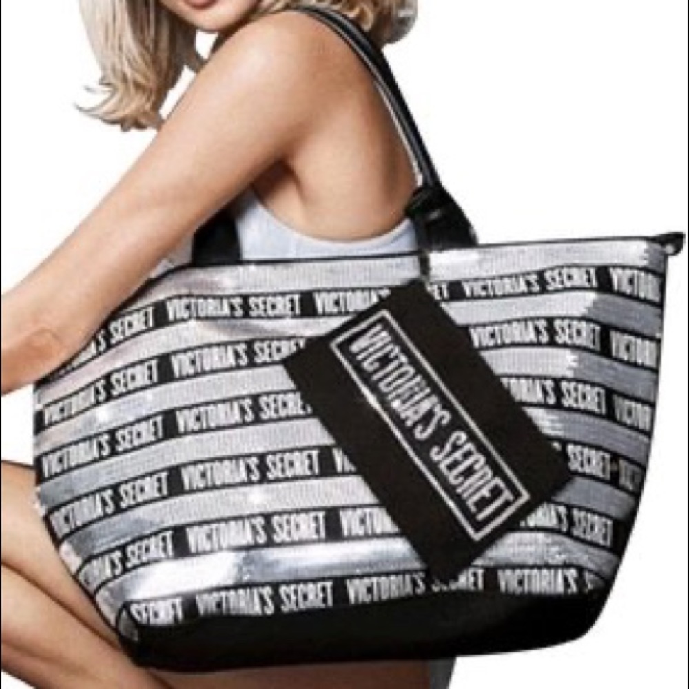 🆕 Victoria Secret Tote and Clutch